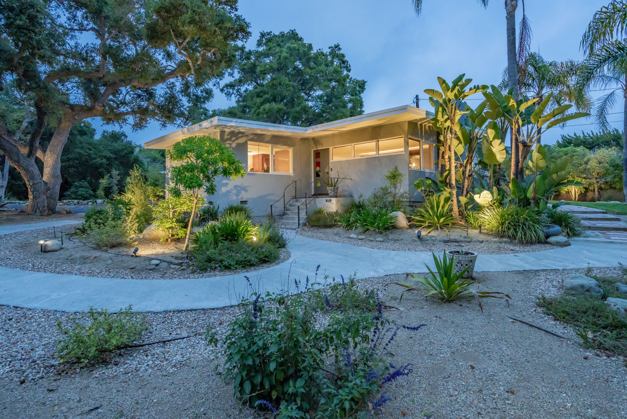 Twilight real estate photography